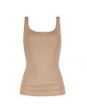 MEY Dames Emotion Top Sporty Hemd Cream Tan 55204