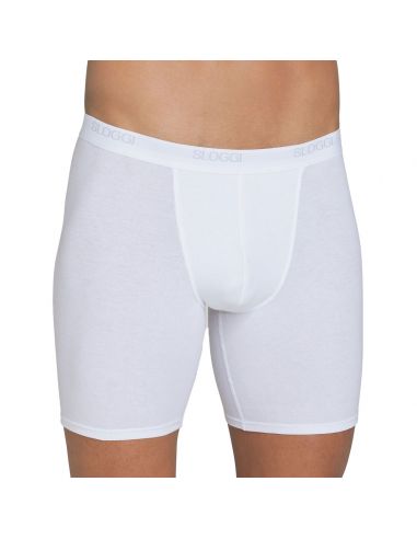 Sloggi Men Basic Long Boxershort Wit