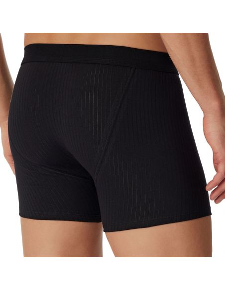 SCHIESSER Boxershort AUTHENTIC met gulp 2Pack Zwart