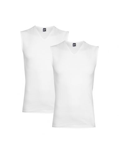 Alan Red Sleeveless Shirt Occident 2Pack Wit