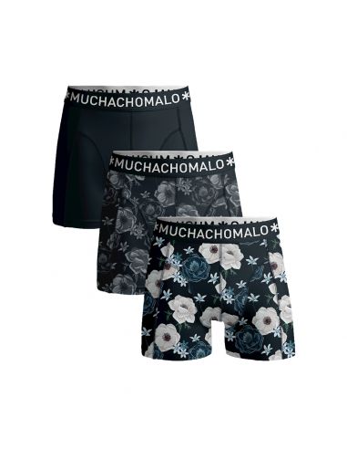 MuchachoMalo Heren Boxershorts 3Pack Floral