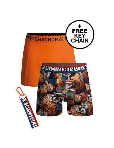 MuchachoMalo 2Pack EK Nederland Jongens Boxershorts incl keychain 