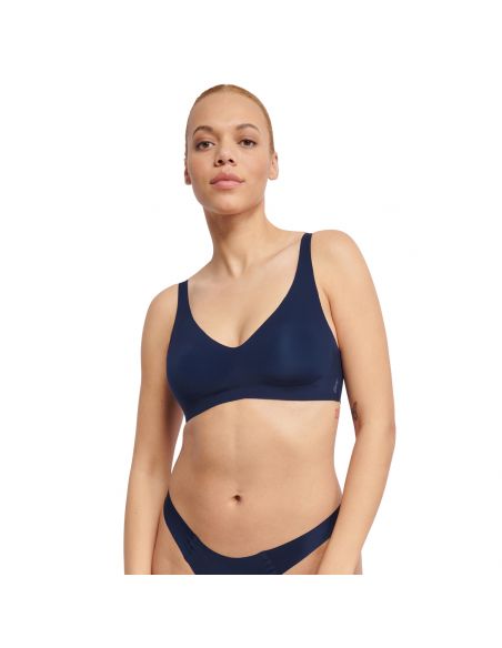 Sloggi Zero Feel 2.0 Soft Bra Navy Blue