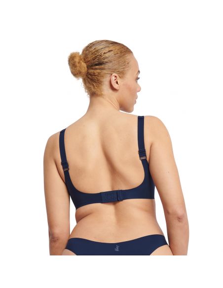 Sloggi Zero Feel 2.0 Soft Bra Navy Blue