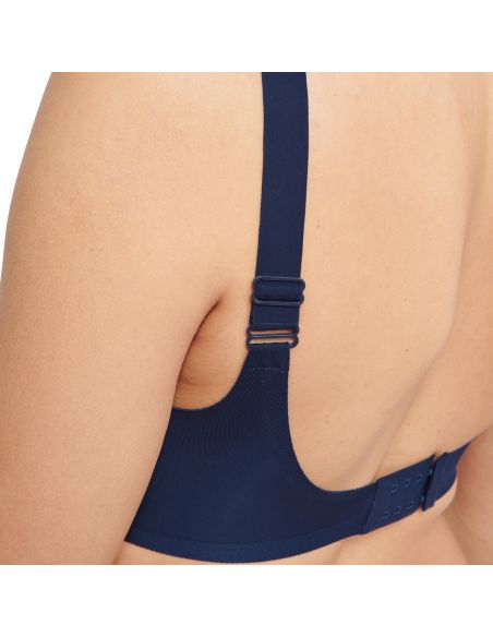 Sloggi Zero Feel 2.0 Soft Bra Navy Blue