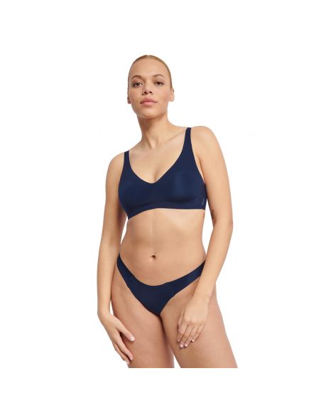 Sloggi Zero Feel 2.0 Soft Bra Navy Blue