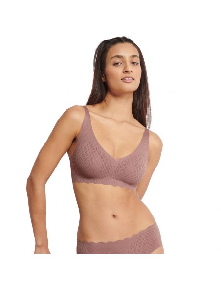 Sloggi Zero Feel Bliss Soft Bra Cacao