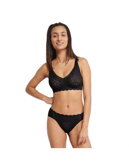 Sloggi Zero Feel Bliss Soft Bra Zwart