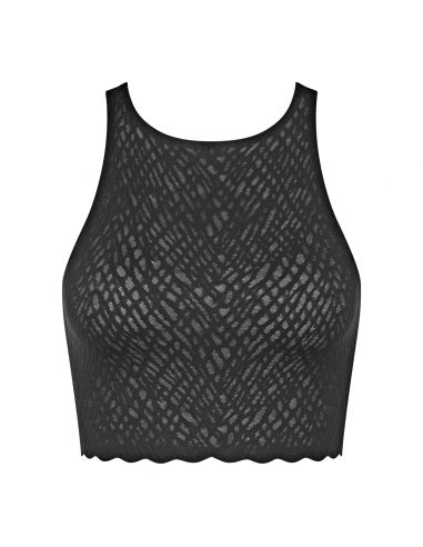 Sloggi Zero Feel Bliss Crop Top Zwart