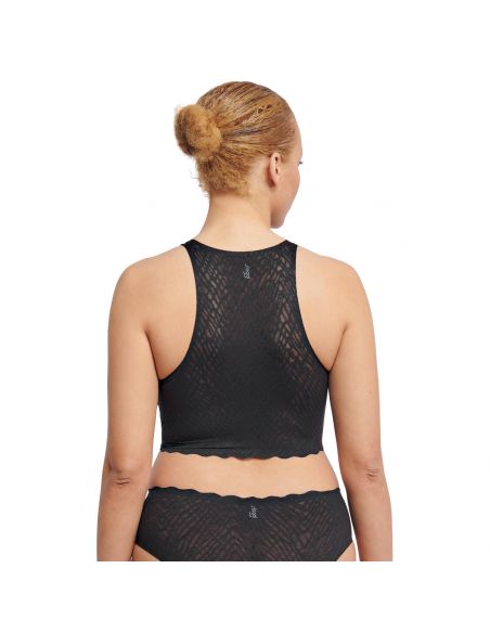 Sloggi Zero Feel Bliss Crop Top Zwart