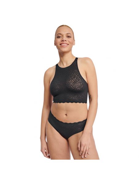 Sloggi Zero Feel Bliss Crop Top Zwart