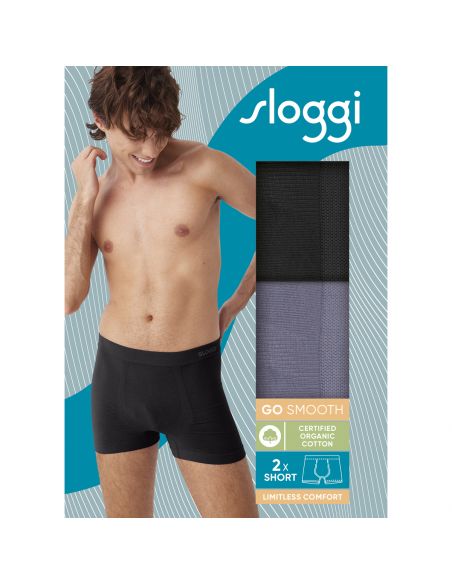 Sloggi Men GO Smooth Short 2Pack M014