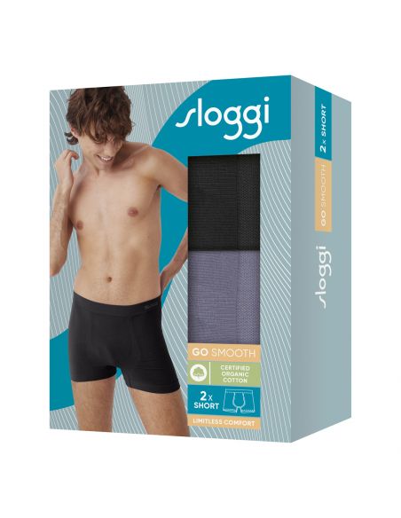 Sloggi Men GO Smooth Short 2Pack M014