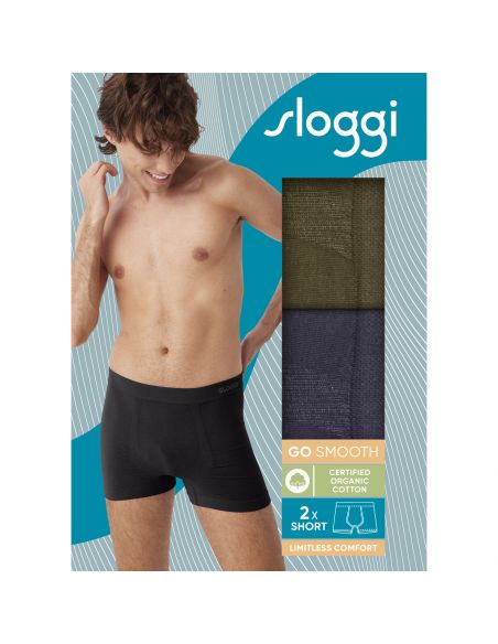 Sloggi Men GO Smooth Short 2Pack M010