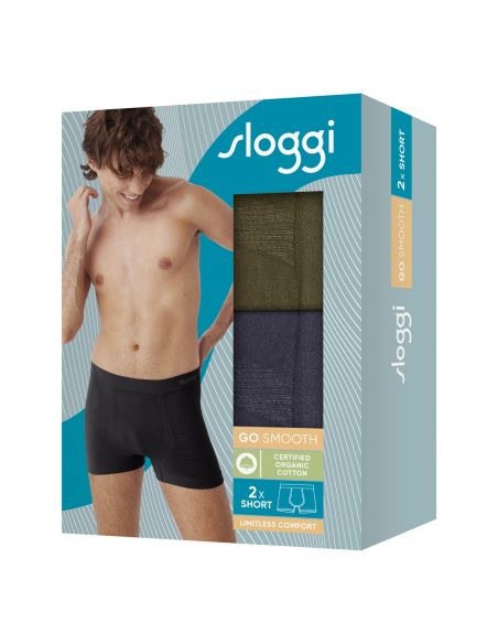 Sloggi Men GO Smooth Short 2Pack M010