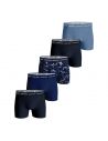 Bjorn Borg Heren Boxershort 5Pack Cotton Stretch Blue MP007