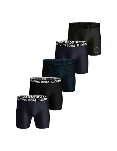 Bjorn Borg Heren Boxershort 5Pack Performance Cameo MP001