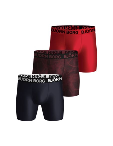 Bjorn Borg Boxershorts 3Pack Performance Shorts MP003