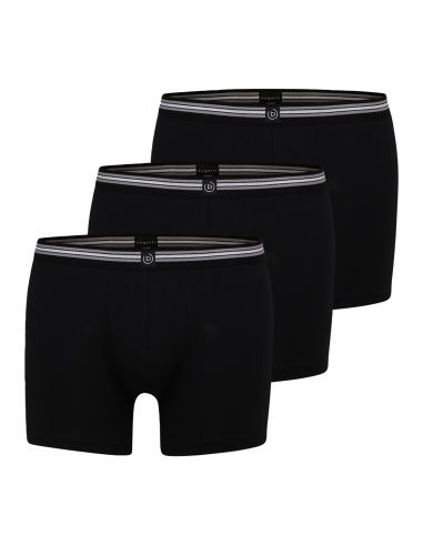 Bugatti Heren Long Pants Flexcity 3Pack Zwart