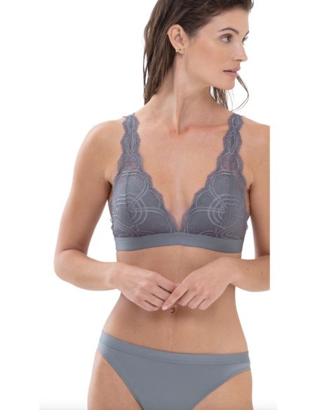 MEY Dames Poetry Fame Triangle BH Lovely Grey 74130