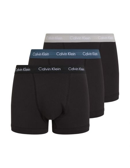 Calvin Klein Ondergoed Heren Boxershort Trunk 3Pack QRV