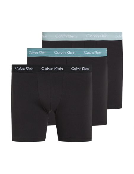 Calvin Klein Ondergoed BIG Boxer Cotton Stretch Zwart Grijs Wit