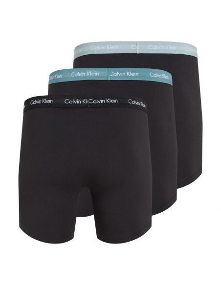 Calvin Klein Ondergoed BIG Boxer Cotton Stretch Zwart Grijs Wit