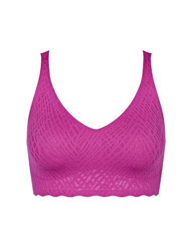 Sloggi Zero Feel Bliss Bralette Plum Fusion