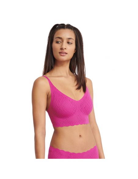 Sloggi Zero Feel Bliss Bralette Plum Fusion