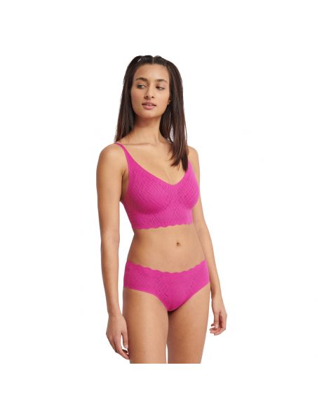 Sloggi Zero Feel Bliss Bralette Plum Fusion