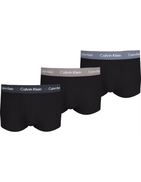 Calvin Klein Ondergoed Heren Boxershort Low Rise Trunk 3Pack QRY