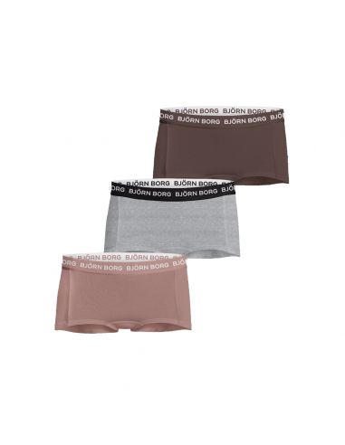 Bjorn Borg Meisjes Minishorts 3Pack CORE MP001