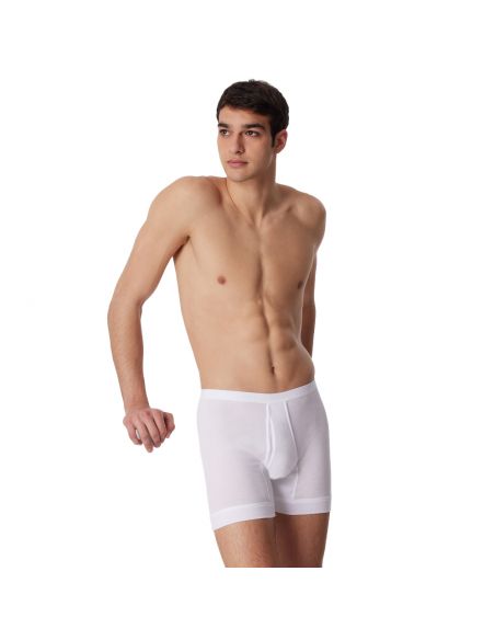 Schiesser Original Classic Fine Rib Boxershort met Gulp