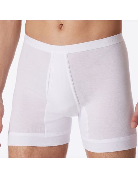 Schiesser Original Classic Fine Rib Boxershort met Gulp