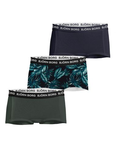 Bjorn Borg Meisjes Minishorts 3Pack CORE MP001