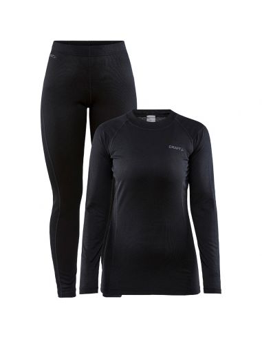 Craft Dames Thermo Set CORE WARM Zwart