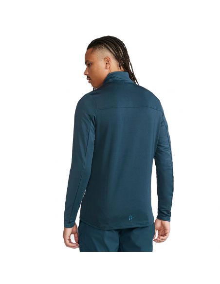 Craft Heren Thermo Fleece Shirt CORE Gain Midlayer Pond