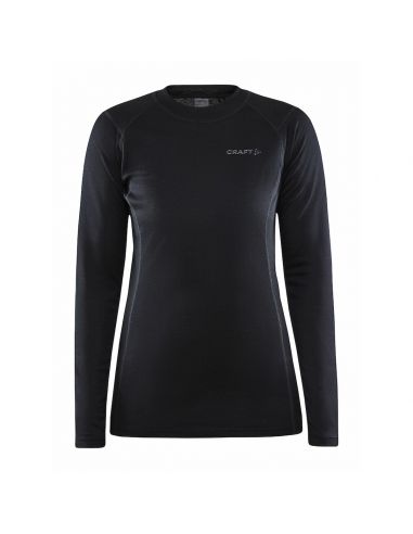 Craft Dames Thermo T-shirt Longsleeve CORE WARM Zwart