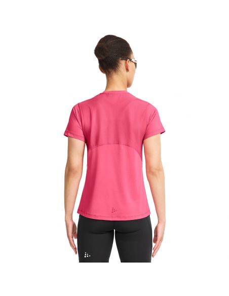 Craft Dames Sport T-Shirt ADV ESSENCE SS Slim Fuchsia