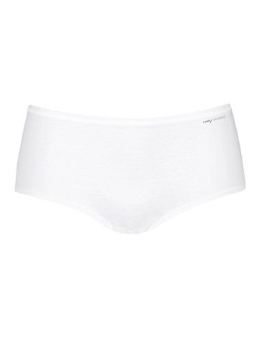 MEY Dames Panty slip wit SERIE ORGANIC 29817