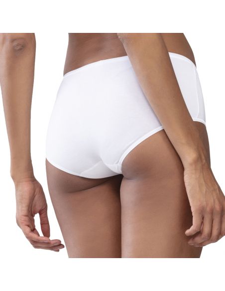 MEY Dames Panty slip wit SERIE ORGANIC 29817