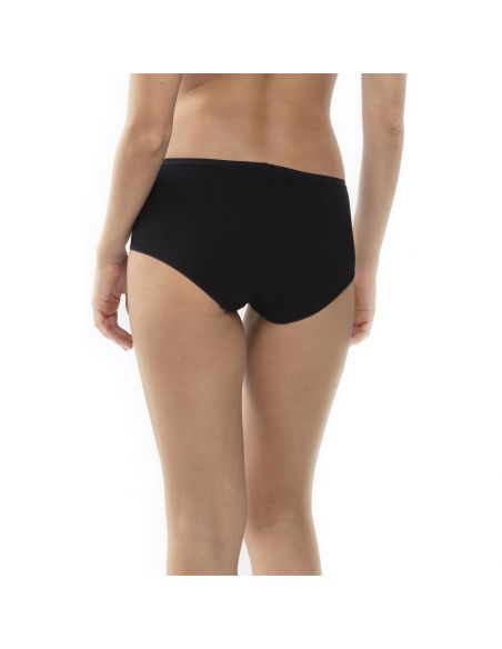 MEY Dames Panty slip zwart SERIE ORGANIC 29817