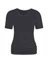 MEY Dames Emotion T-Shirt Zwart 56201