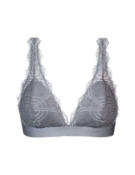 MEY Dames Poetry Fame Triangle BH Lovely Grey 74130