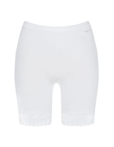 MEY Lights Dames Long Pants Kant Pearl White 88210