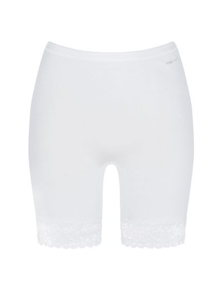 MEY Lights Dames Long Pants Kant Pearl White 88210