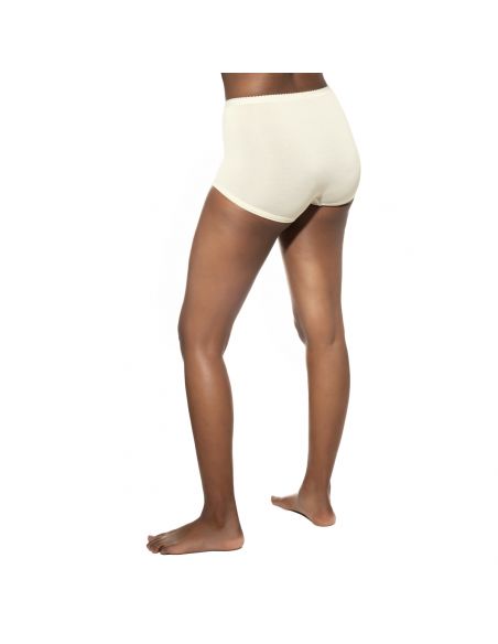 MEY Lights Dames Panty Short Kant Ivoor 89206