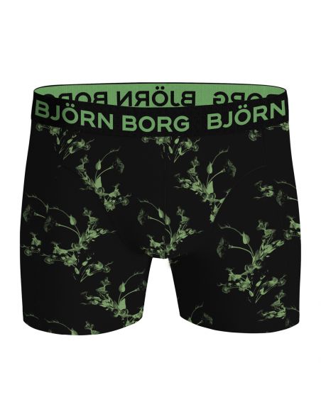 Bjorn Borg Heren Boxershort 5Pack Cotton Stretch Leaves MP005