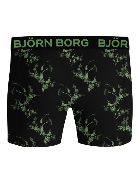 Bjorn Borg Heren Boxershort 5Pack Cotton Stretch Leaves MP005