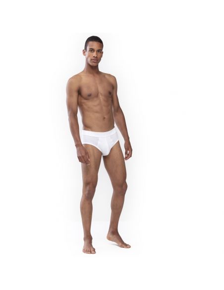 MEY Heren Slip wit Noblesse Sport Pants Brief 2810